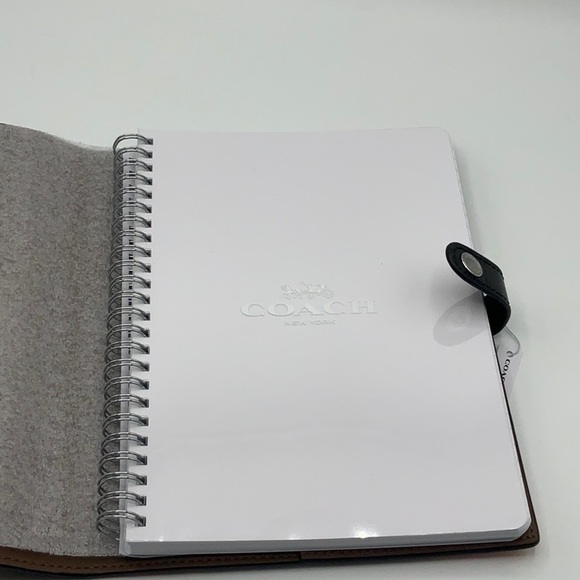 Coach Vintage Rose Print Notebook - Picture 5 of 7